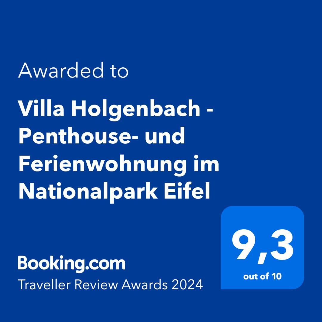 Villa Holgenbach - Penthouse- Und Ferienwohnung Im Nationalpark Eifel Schleiden Exteriör bild